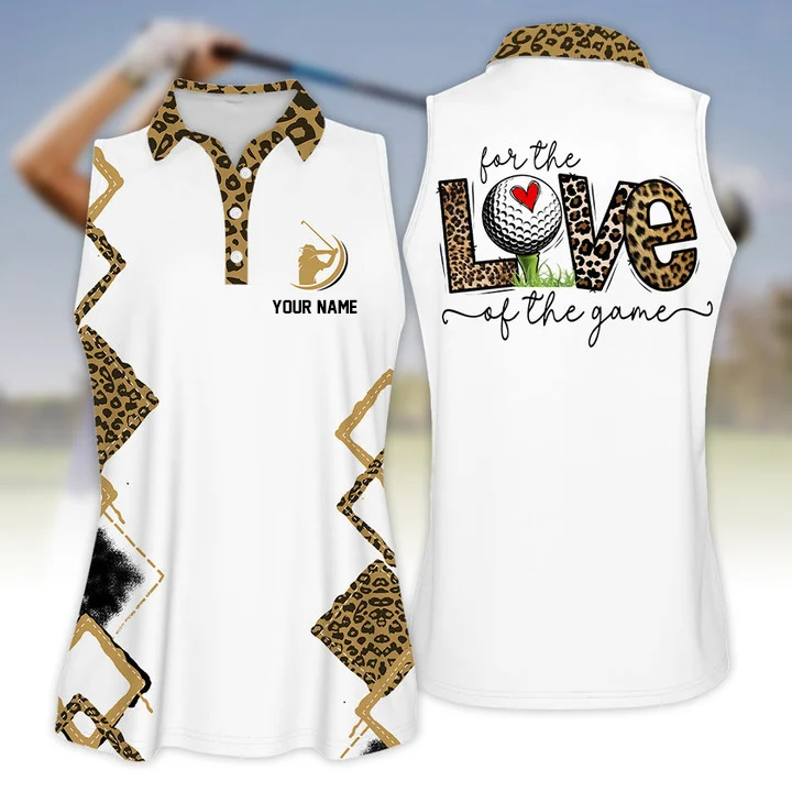Personalized 3D All Over Print Golf Shirt, For The Love Golf Of The Game Leopard Golf Love 1 Personalized 3D All Over Print Golf Shirt, For The Love Golf Of The Game Leopard Golf Love